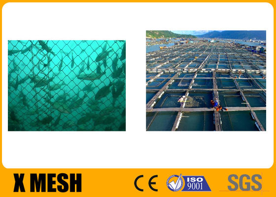 15m Panjang Tembaga Woven Wire Mesh Untuk Perikanan Dan Akuakultur