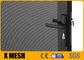 0.75m Lebar Aperture 2.0mm Perforated Metal Mesh Untuk Pintu Keamanan
