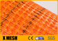 Flexible Strong Plain Weave Fiberglass Mesh Roll 50m X 1.5m Untuk Aplikasi Industri