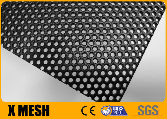 Jenis Lubang Bulat Perforasi Metal Mesh 20%-80% Area Terbuka