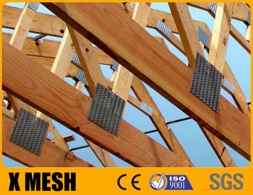 1.5 Inch X 5 Inch Truss Gang Nail Plates Dengan Standar ASTM A653 Untuk Panel Dinding