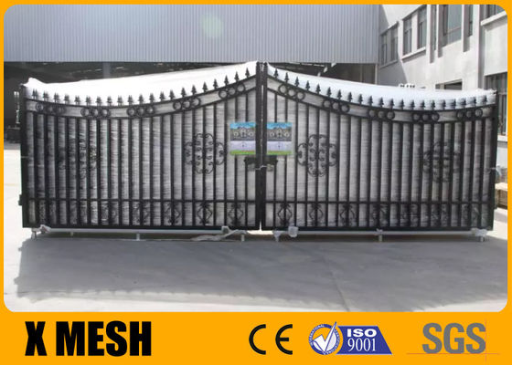 Crimped Top Security Metal Fencing X MESH Hias Aluminium Gates