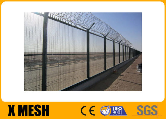 10.5ga Anti Climb Mesh Fence 3 &quot;X0.5&quot; Prison Mesh Anggar