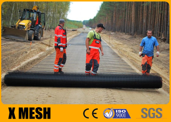 4x10m Black Plastic Mesh Netting Roll ASTM D7737 Untuk Proyek Kota