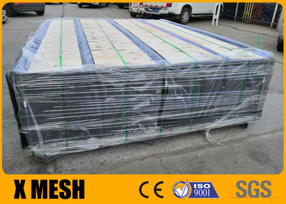 Rentang Tarik 690 Mpa Metal Mesh Security Fencing Fav 2400 Series Heavy Galvanized Plant