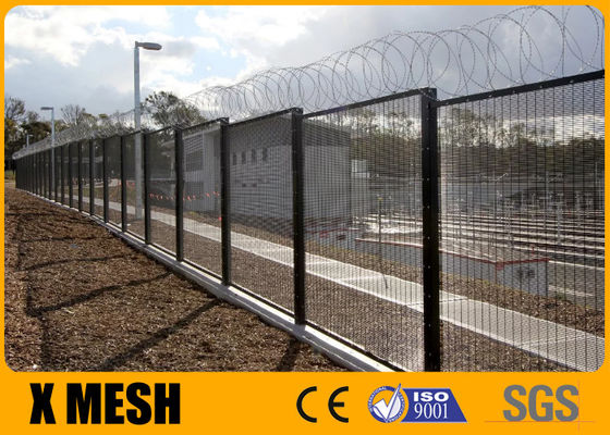 As2423-2002 Standar 358 Anti Climb Security Fence Anti Pencurian Galvanis Tinggi 0,9m