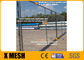 6 Gauge American Temp Chain Link Fence Fabric Panel Patroli Perimeter 6 Ft X 8 Ft
