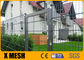 Taman Pvc Galvanized Anti Climb Mesh Fence Panel Pembukaan Lubang 200mmx50mm