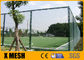 6m Tinggi Sepak Bola Mengajukan Chain Link Mesh Pagar PVC Coated Chain Link Fence