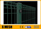 PVC Dilapisi Atau Galvanis Rolltop Weld BRC Fencing Mesh Panel Tinggi 2,4m