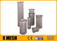 2.5mm Filter Mesh Logam Berlubang 201 304 316 Stainless Steel Dengan Pegangan