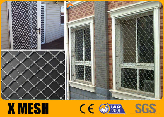 750-1250mm Diamond Expanded Metal Mesh Grille  Screens awet