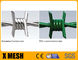 Green PVC dilapisi Barb Wire 1,5cm Barb Panjang Standard Twist Tipe 1200MPa Tensile