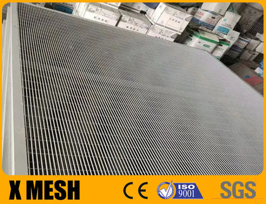 80mm X 100mm Square Post Anti Climb Mesh Fence Warna Hijau Untuk Lapangan Komersial