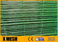 Wire Dia 5mm Metal Mesh Anggar RAL 6005 Panel Pagar 3d Hijau