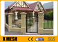 Spasi 140mm Security Metal Fencing 6 Points Welded Wire Mesh Fencing