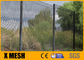Hot Dip Galvanized Anti Climb Mesh Fence Tinggi 6000mm Untuk Bidang Penjara Keamanan Tinggi